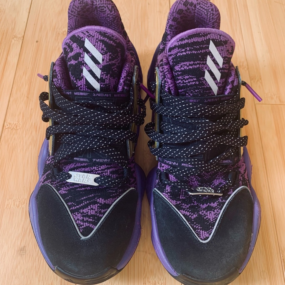 Adidas Star Wars X Harden Vol. 4J “Lightsaber” Youth size 4.5 New without box